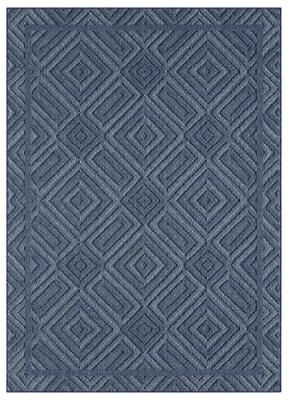 Terra by Obeetee Nimes Crosshatch Rug