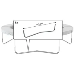 BERG W-Fuß für Favorit 270 Trampolin, 145 cm