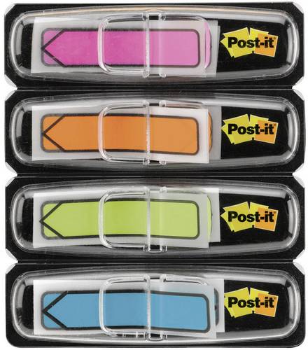 Post-it Haftmarker 7000144925 Pink, Orange, Limonengrün, Aquablau