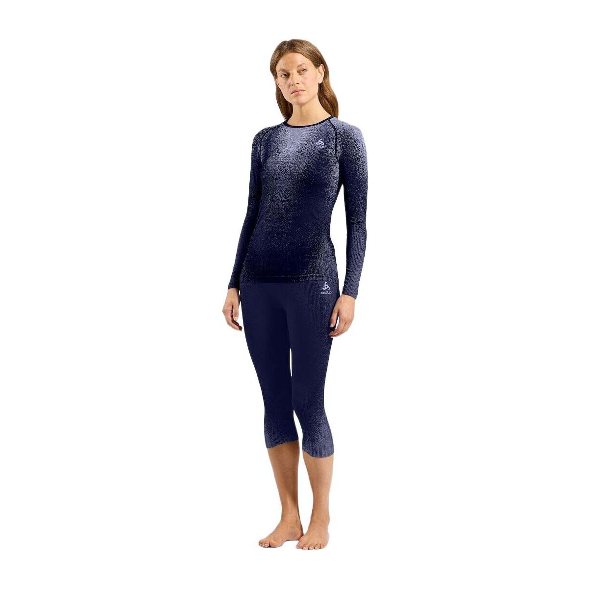 Odlo The POW Blackcomb Base Layer 3/4 Bottoms skipper blue (21119) XS 196401-21119-XS