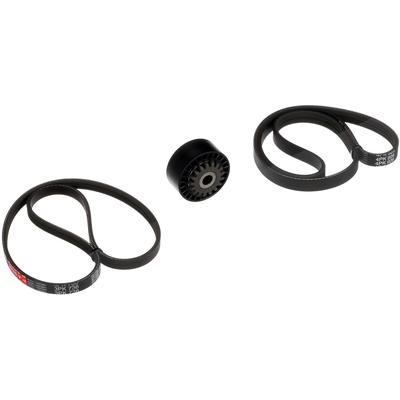 Gates Keilrippenriemensatz [Hersteller-Nr. K033PK738] für Nissan, Renault, Dacia, Proton
