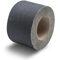 Brady, Klebeband, B-916, Anti-Rutsch Band, Polyester, Schwarz, 100mm x 18m, permanent (1 Rolle) (100 mm)