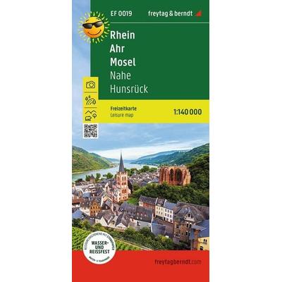 freytag & berndt Freizeitkarte Rhein - Ahr - Mosel 1:140.000, Sonstige von , KOMPASS Freytag & Berndt, 978-3-7079-2272-1