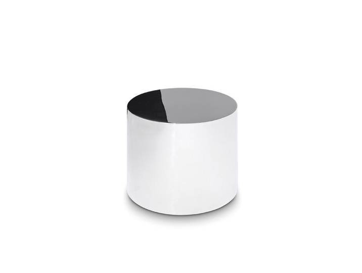 Sofatisch Tin Drum Innovation Living silber, Designer Innovation Living Design Office, 35 cm