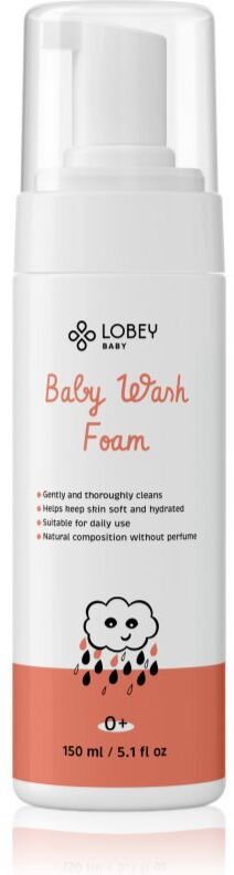 Lobey Baby Care Foam Washing Foam for babies 150 ml