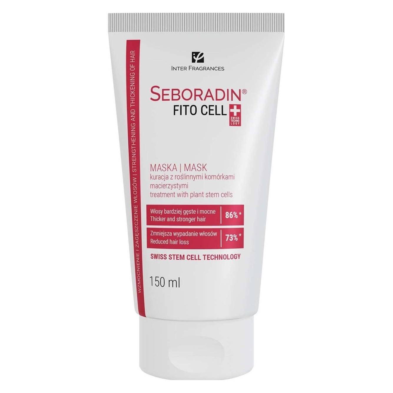 Seboradin FITO CELL Haarmaske Conditioner für stärkeres Haar 150ml Haarausfall und Haarwuchs Swiss Techn (5907718948677)