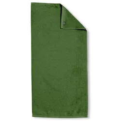 Vossen Gästetuch Vegan Life 40 x 60 cm Baumwolle Grün Dunkelgrün