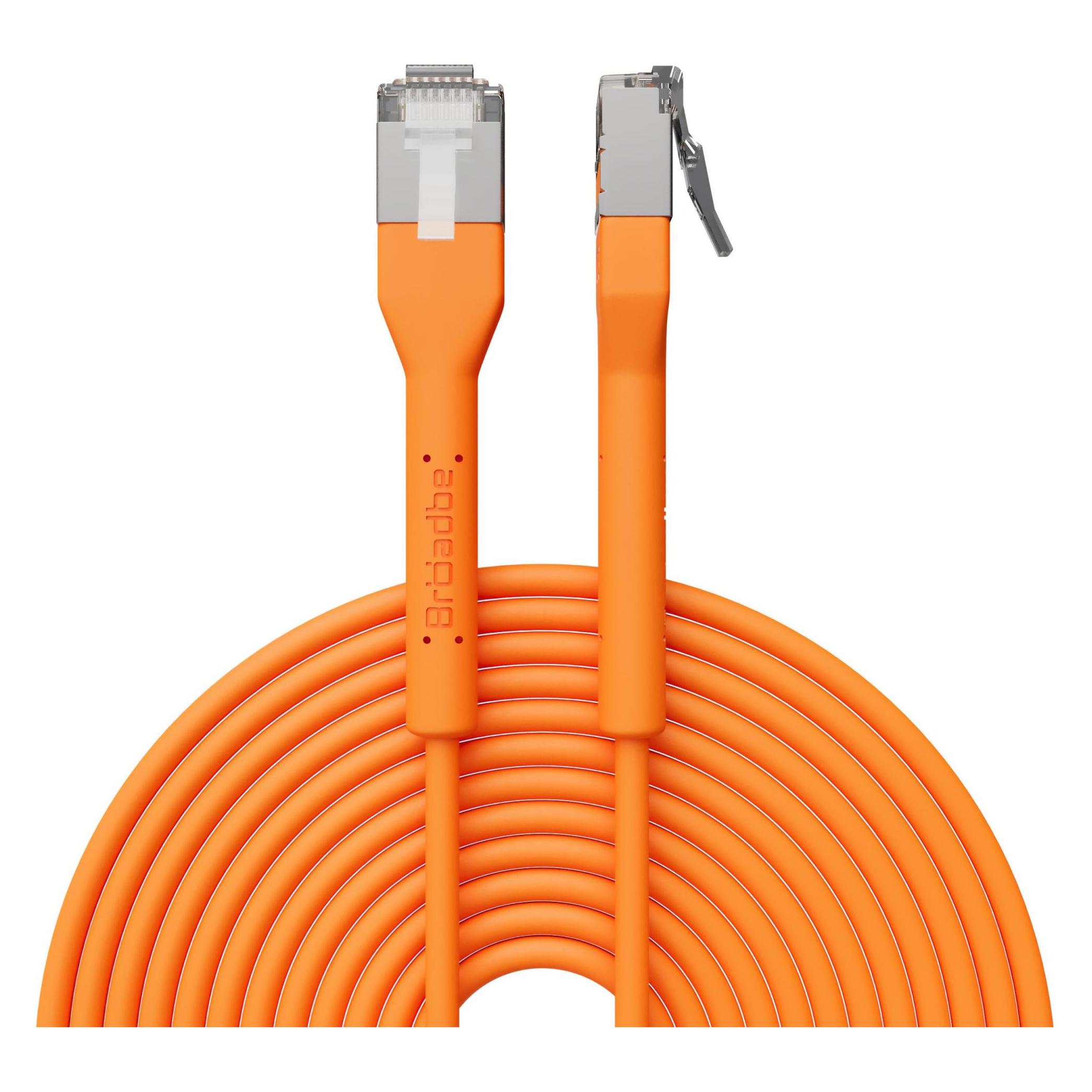 Broadbe Slim Patch Cable 10G Orange 8m Cable-Patch-Cat6A-OR-8M-Slim (CAT6a, 8 m) (Cable-Patch-Cat6A-OR-8M-Slim)