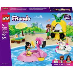 LEGO FRIENDS 42658 LEGO® FRIENDS Poolparty mit Einhorn und Flamingo