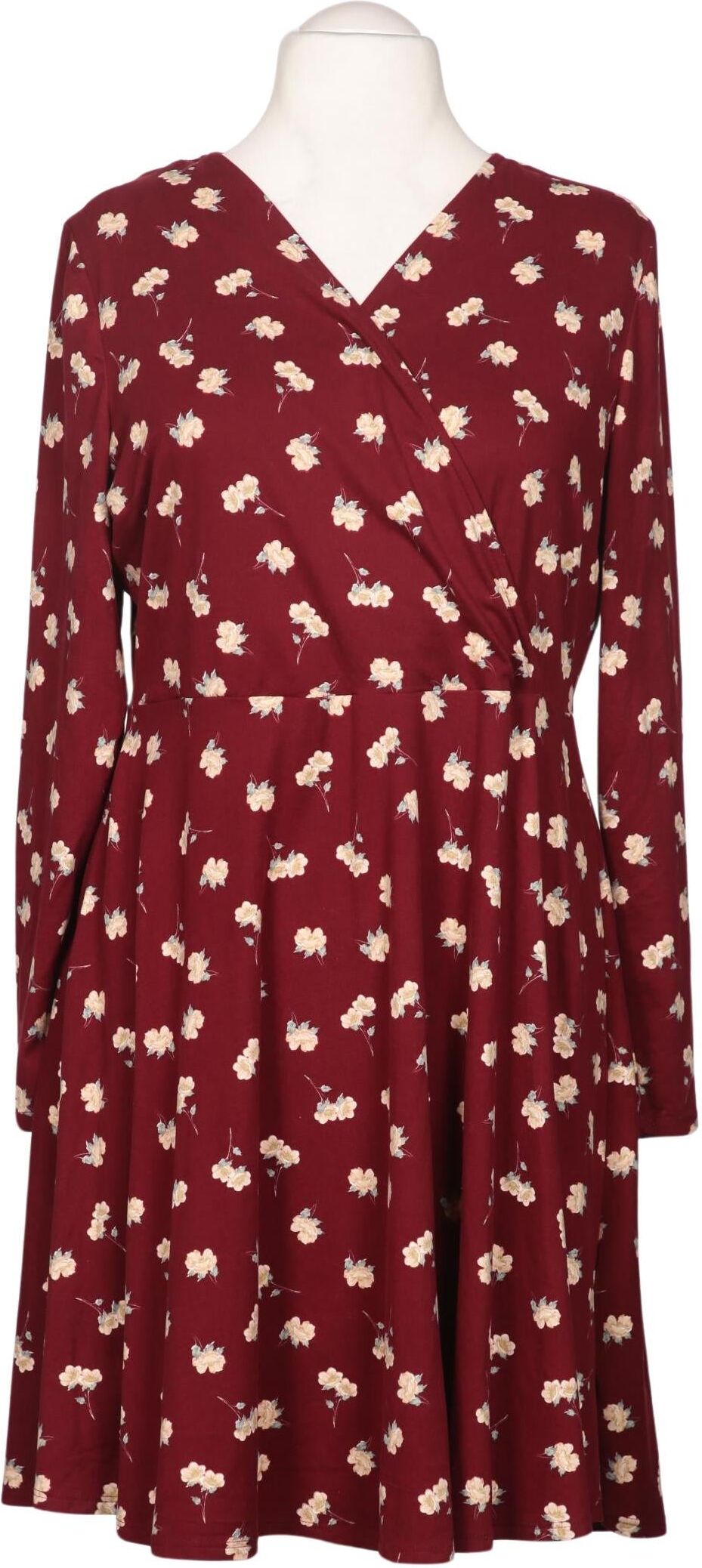 Simply Be Damen Kleid, Rot, Gr. EU 44, Synthetik / Elasthan - Second Hand