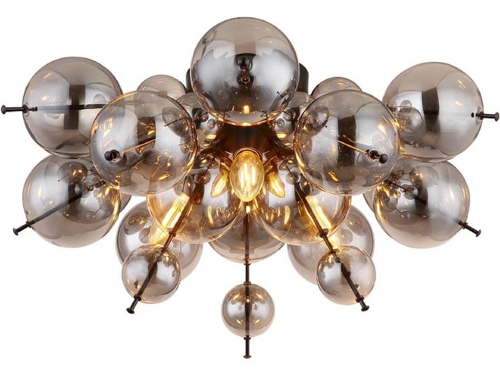 Deckenlampe UDO 55cm 25W schwarz