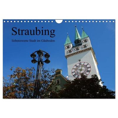 Straubing, liebenswerte Stadt im Gäuboden (Wandkalender 2027 DIN A4 quer), CALVENDO Monatskalender