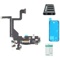 iPhone 13 Pro Ladebuchse / Mikrofon - Premium-Set