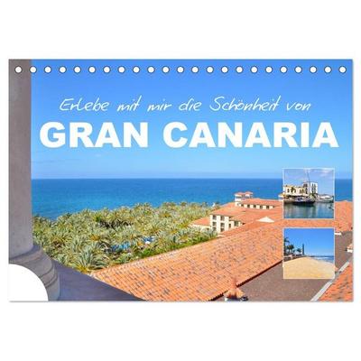 Erlebe mit mir die Schönheit von Gran Canaria (Tischkalender 2027 DIN A5 quer), CALVENDO Monatskalender