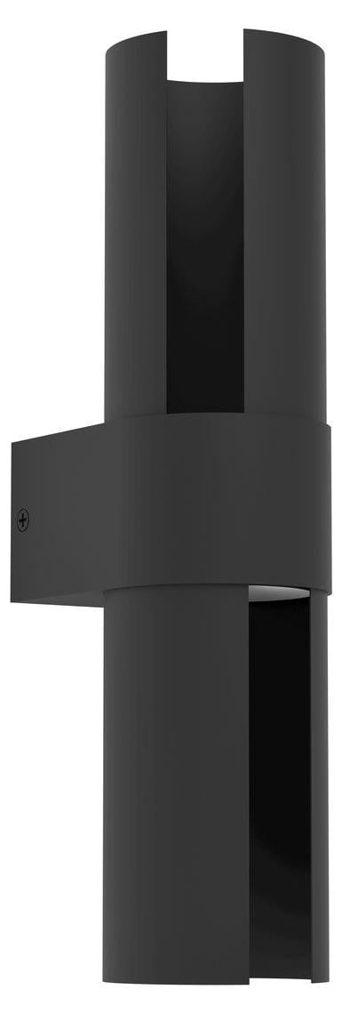 Eglo Montelauro Wandlamp Buiten - Zwart - LED - Instelbaar Licht - 32 cm