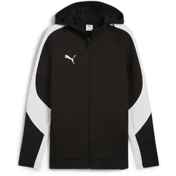 PUMA teamEvostripe Kapuzenjacke Herren 03 - PUMA black-PUMA silver-PUMA white L
