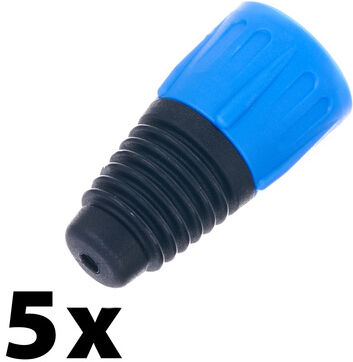 Neutrik BSX Blue 5x Blau