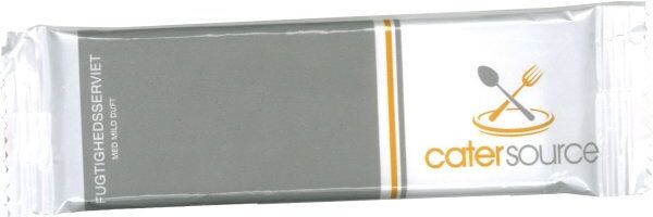 Catersource Vådservietter M. Duft, Enkeltindpakket, 100 Stk.