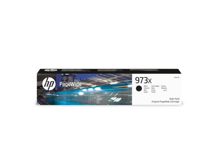 HP 973 Magenta\, Cartouche Encre Originale Compatible avec PageWide 452dw\, 452dwt\, 477dw\, 477dwt\, 7000 pages (F6T82AE)