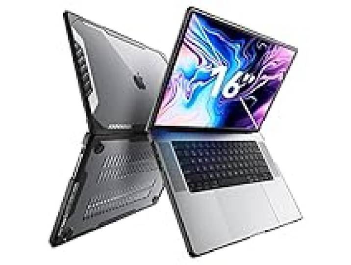 SUPCASE Coque pour MacBook Pro 16 Pouces (2026-2021), M5/M4/M3/M2/M1 Pro/Max A3403 A3186 A2991 A2780 A2485 Étui Fine Protection Rigide Robuste Anti-Rayure Antichoc pour MacBook Pro 16 , Noir