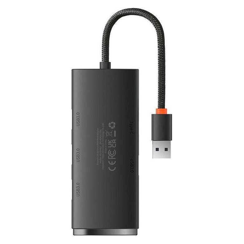 Baseus Lite Series (USB-A, 4 Ports) (WKQX030001)