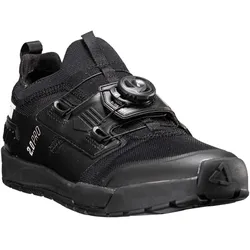 Leatt, Herren, Veloschuhe, Schuh ProFlat 2.0 - Black (44.5), Schwarz