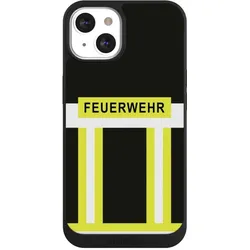 Nivocase Handyhülle für Apple iPhone 13 Hülle NIVOpure Case Schwarz Beruf Feuerwehr Feuerwehrmann (Apple iPhone 13), Smartphone Hülle, Schwarz