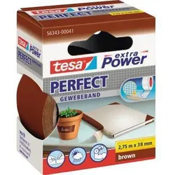 tesa Gewebeband extra Power Perfect 56343-00041 38mmx2,75m braun
