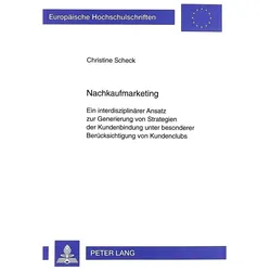 Nachkaufmarketing, Fachbücher von Christine Scheck