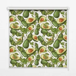 INNENROLLO - Fensterrollo - Rollo - 100x100 cm - Avocado