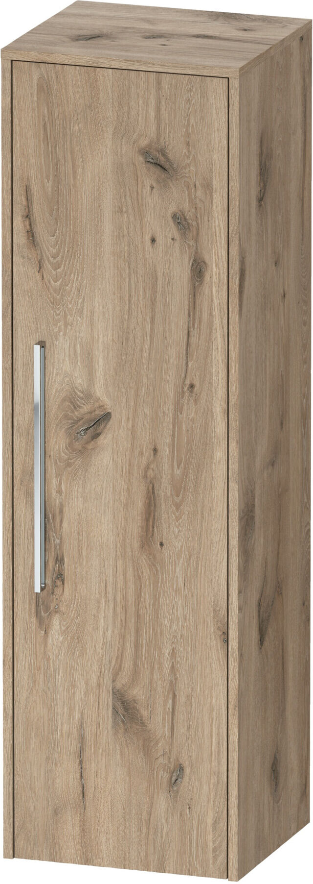 Duravit Halbhochschrank D-Code 40x132x36cm, 2 Böd., G chr, re, Ei Marm (DC1338R10550000)