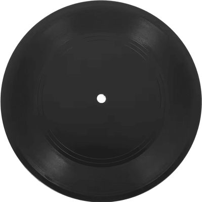 Inspire Curations Retro Vinyl Record Wall Decor Set Fake Vinyl Disc Wall Hanging For Music Themed Spaces 29.80x29.80x0.10cm
