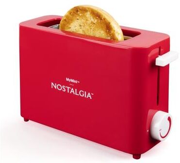 Nostalgia My Mini Single Slice Toaster, Red