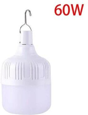 Uplifted Finds Solar Rechargeable Remote Controlled Emergency Camping Bulb 60w 1 Pc