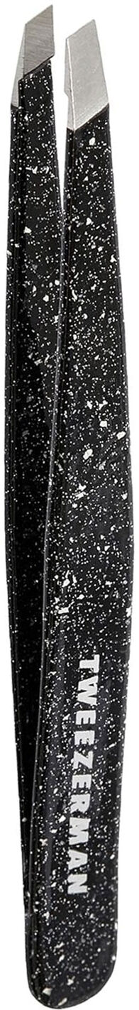 TWEEZERMAN Sparkling Black Slant Tweezer