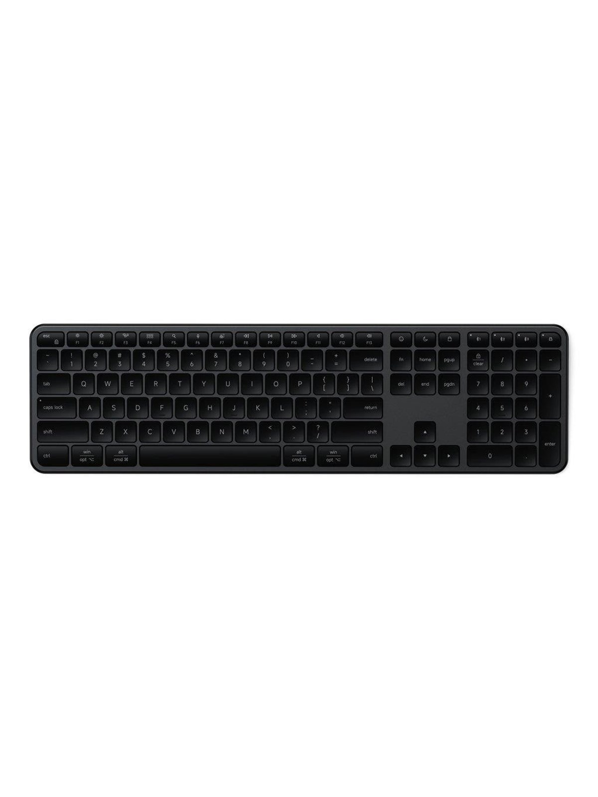 Satechi EX3 Slim - Tastatur - Englisch (US) - Schwarz