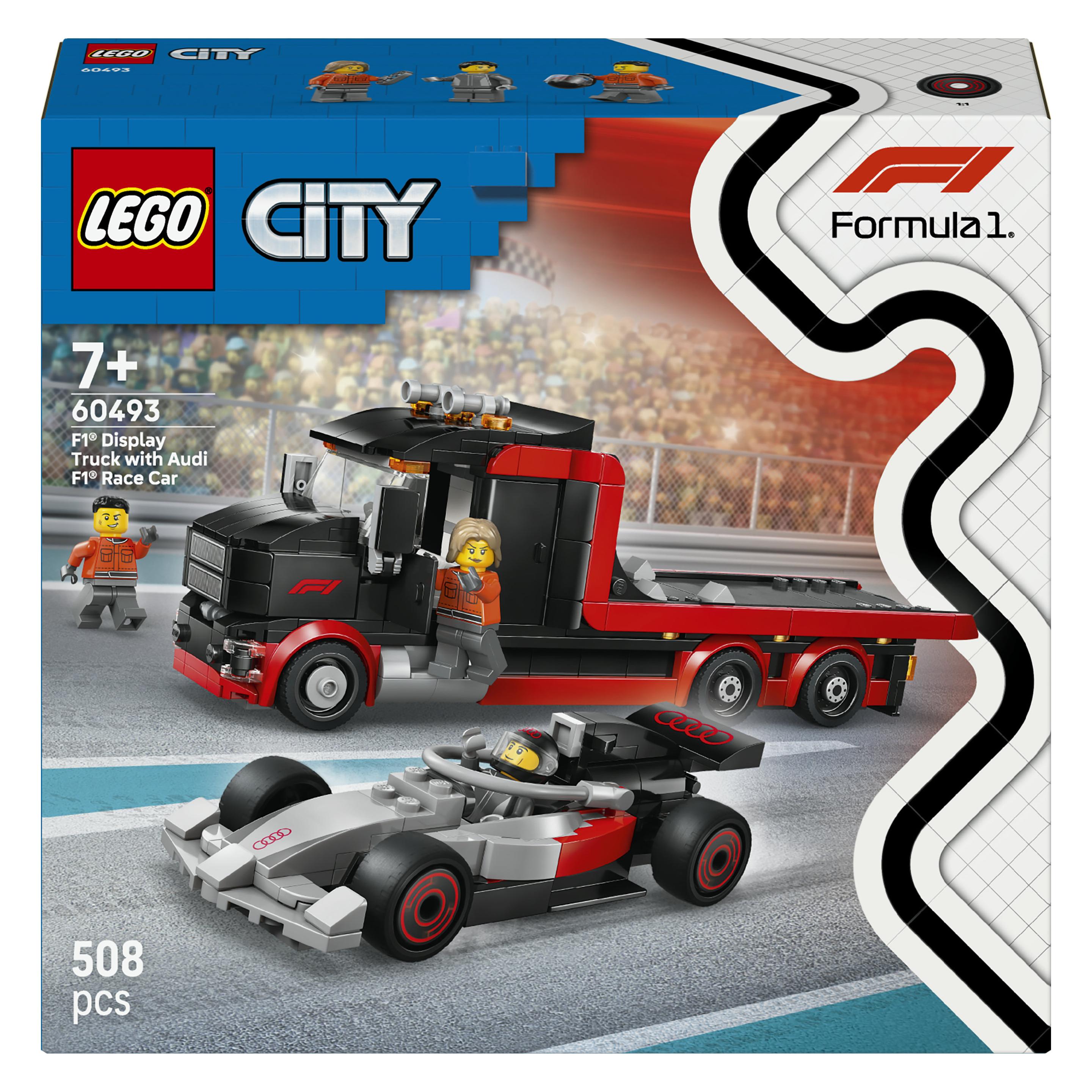 LEGO F1 Truck mit Audi F1 Rennwagen (60493, LEGO City) (60493)
