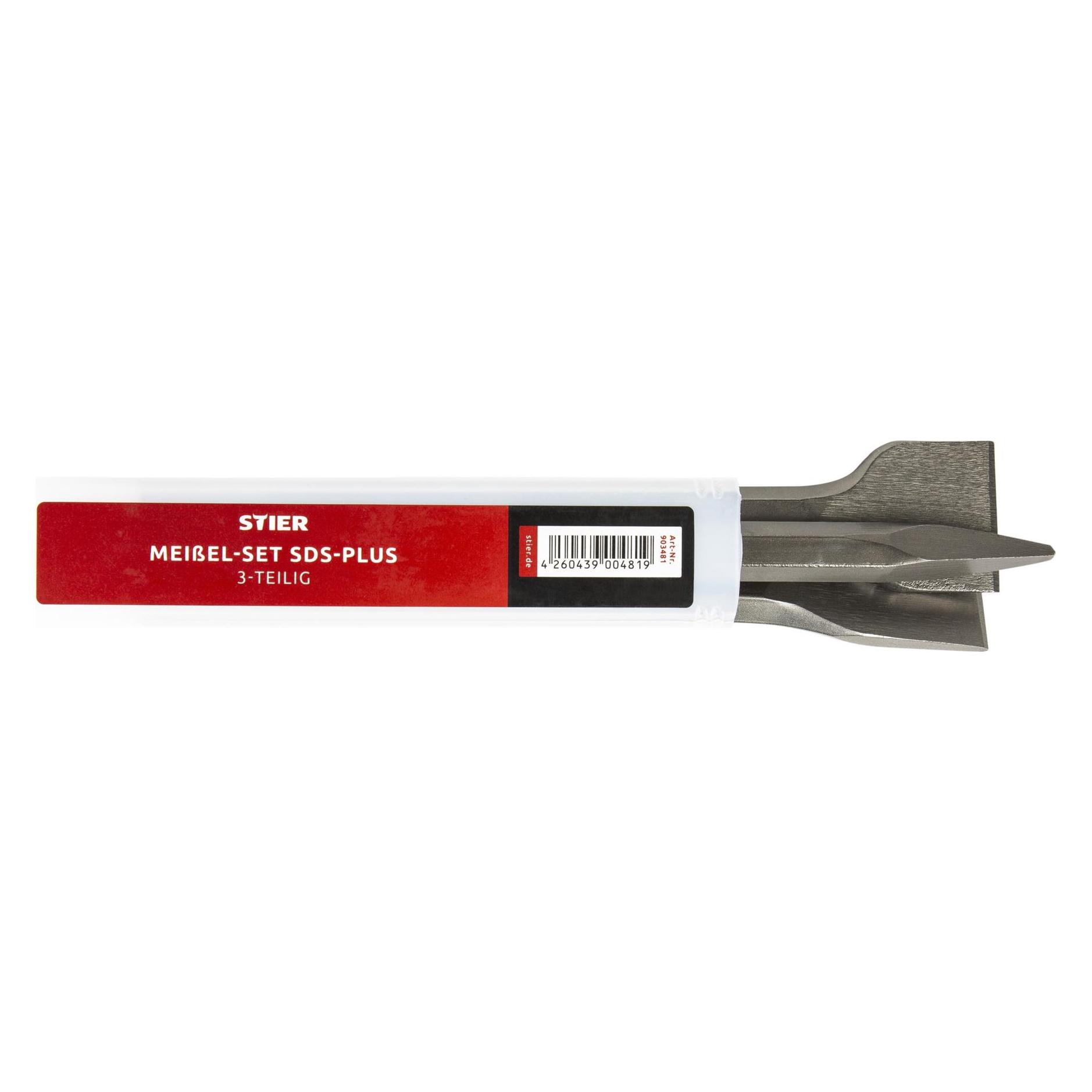 Stier Meissel-Set, SDS-plus, 3-teilig (20 mm) (79949101)