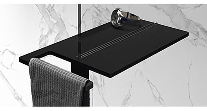HÜPPE Select+ douchepaneel met klemverbinding