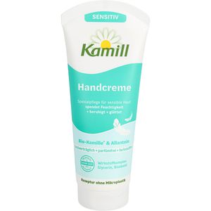 Kamill Kamill Handcreme Sensitiv Hand & Nagelpflege, parfümfrei, Bio- e und Allantoin, für empfindliche Haut, 100 ml