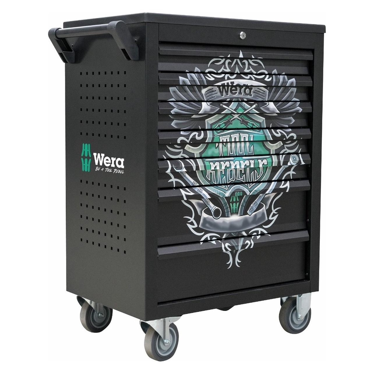 Wera 9700 Tool Rebel Werkstattwagen 1 (78x) (05150130001)