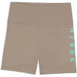 Puma Damen Fitness / Workout Tights Tights kurz Da W PUMA X HYROX ESS SHORT TIGHT, Größe S in beige beige