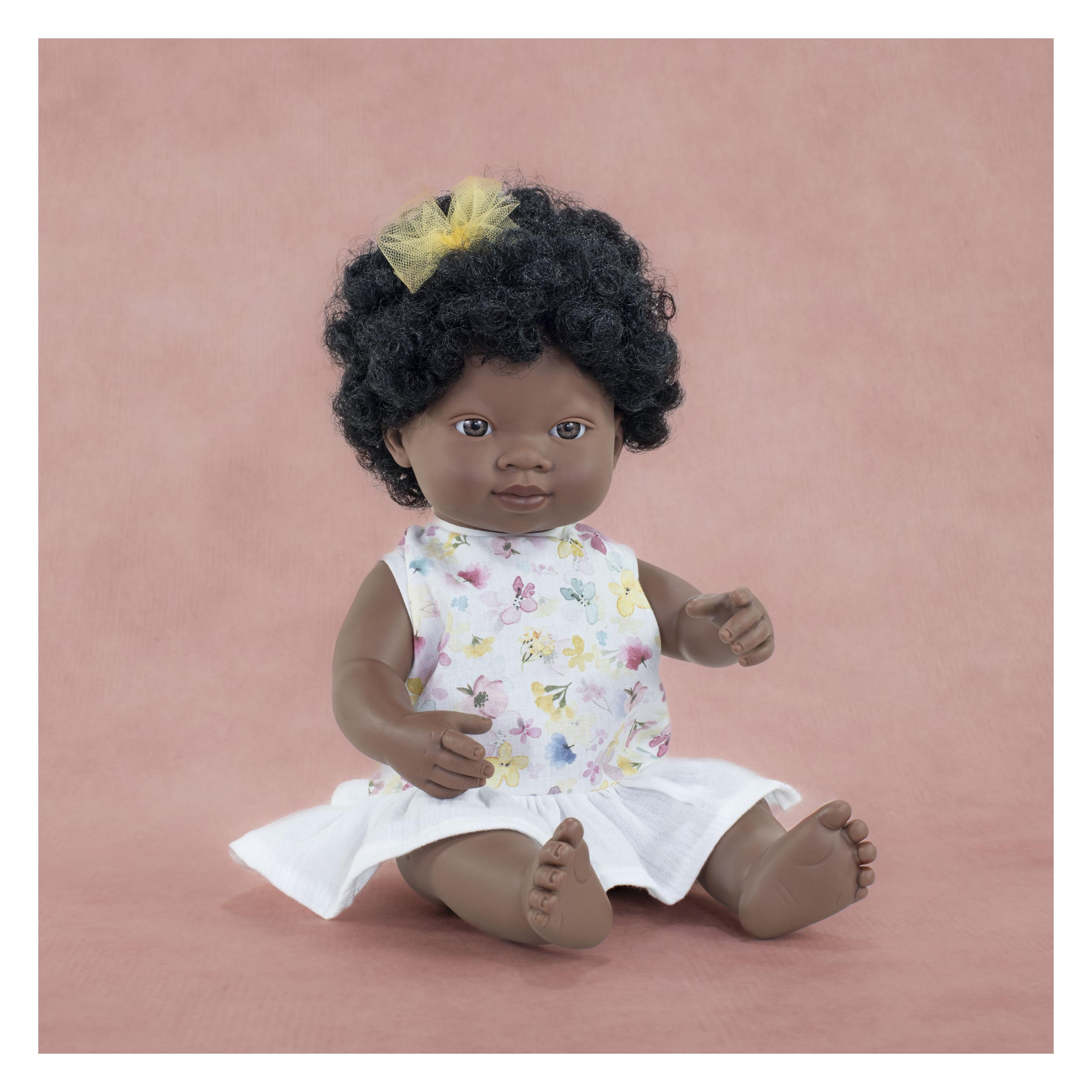 Miniland PUPPE AFRIK. MÄDCH. 38CM MF&M (MLB33207)