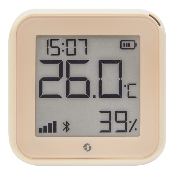 Shelly H&T Gen3 WLAN-Temperatur- & Feuchtigkeitssensor Mocha Shelly_H&T_G3_m