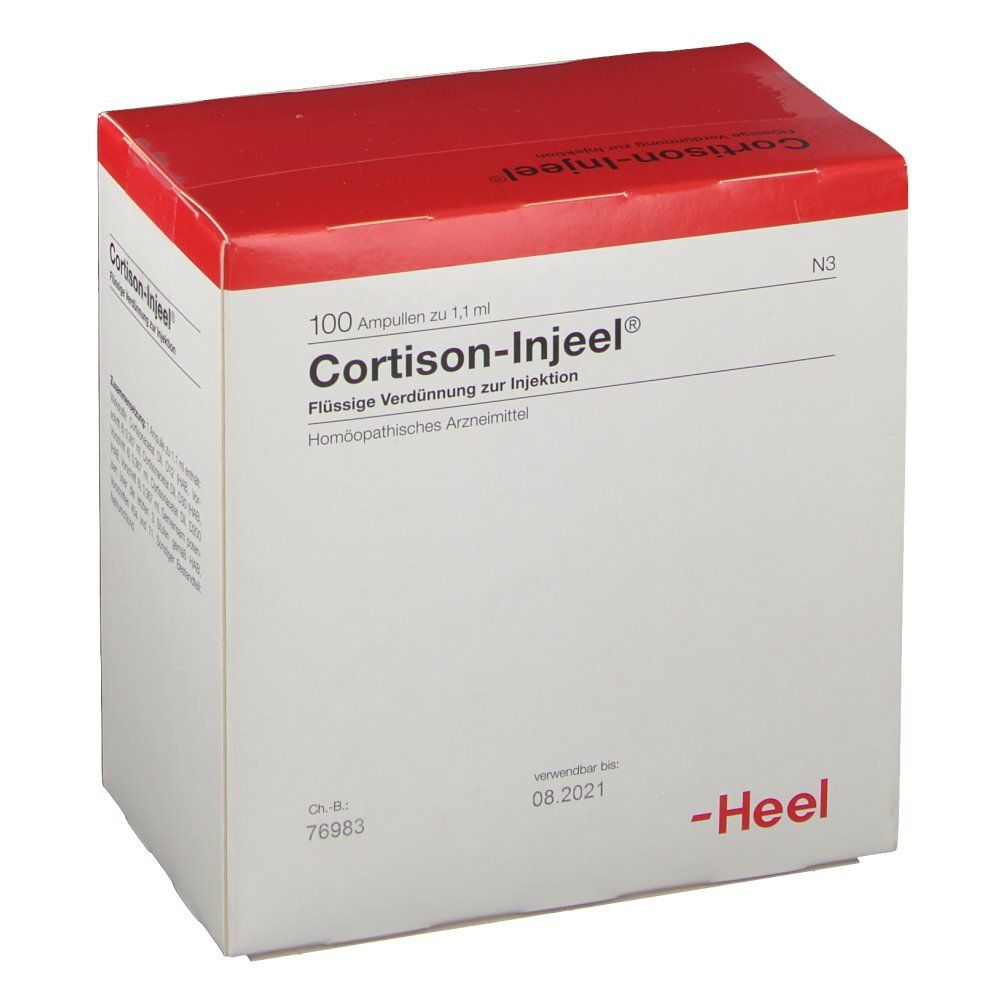 Cortison Injeel Ampullen 100 St
