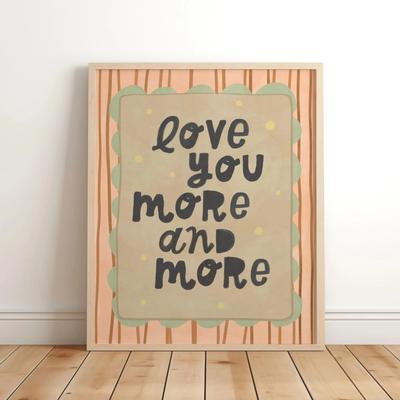 Uplift Essentials "Magic & Love Nursery Canvas Prints ""Believe In Magic"" Unicorn Quote Posters Whimsical Garden Wall Art For Kids Room style 9 12x18 In"