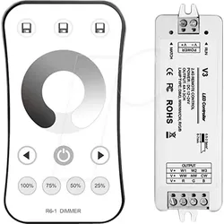OPT AC6348 - Controller, LED-Streifen, einfarbig, mit Fernbedienung