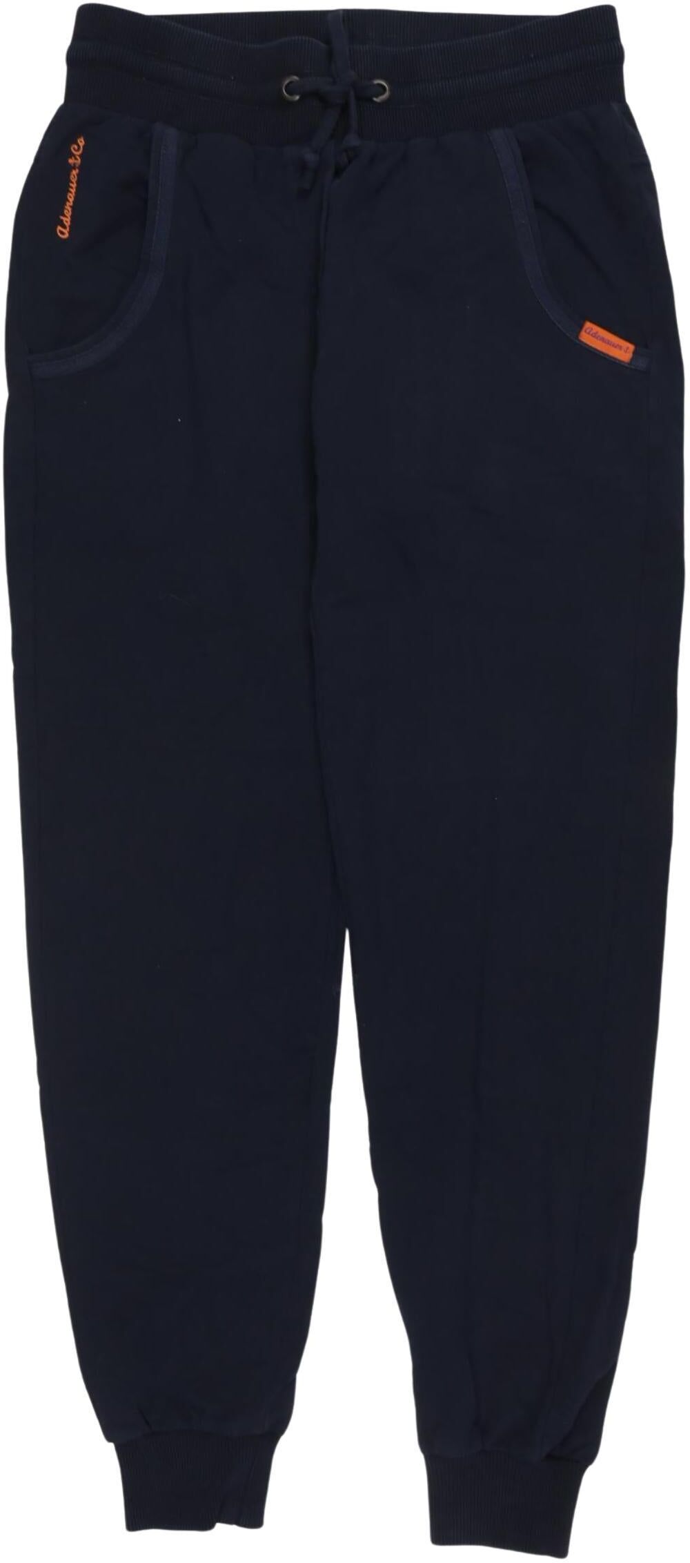 Adenauer & Co Damen Stoffhose, Marineblau, Gr. XS, Elasthan / Baumwolle - Second Hand