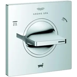 Grohe, Duscharmatur + Badewannenarmatur, 3-Wege-Umstellung ALLURE, 1/2", chrom