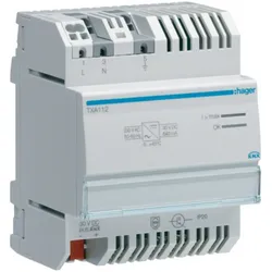Hager, Systemstromversorgung, Spannungsversorgung 640mA TXA112 m.1Ausgang u.1Drossel KNX